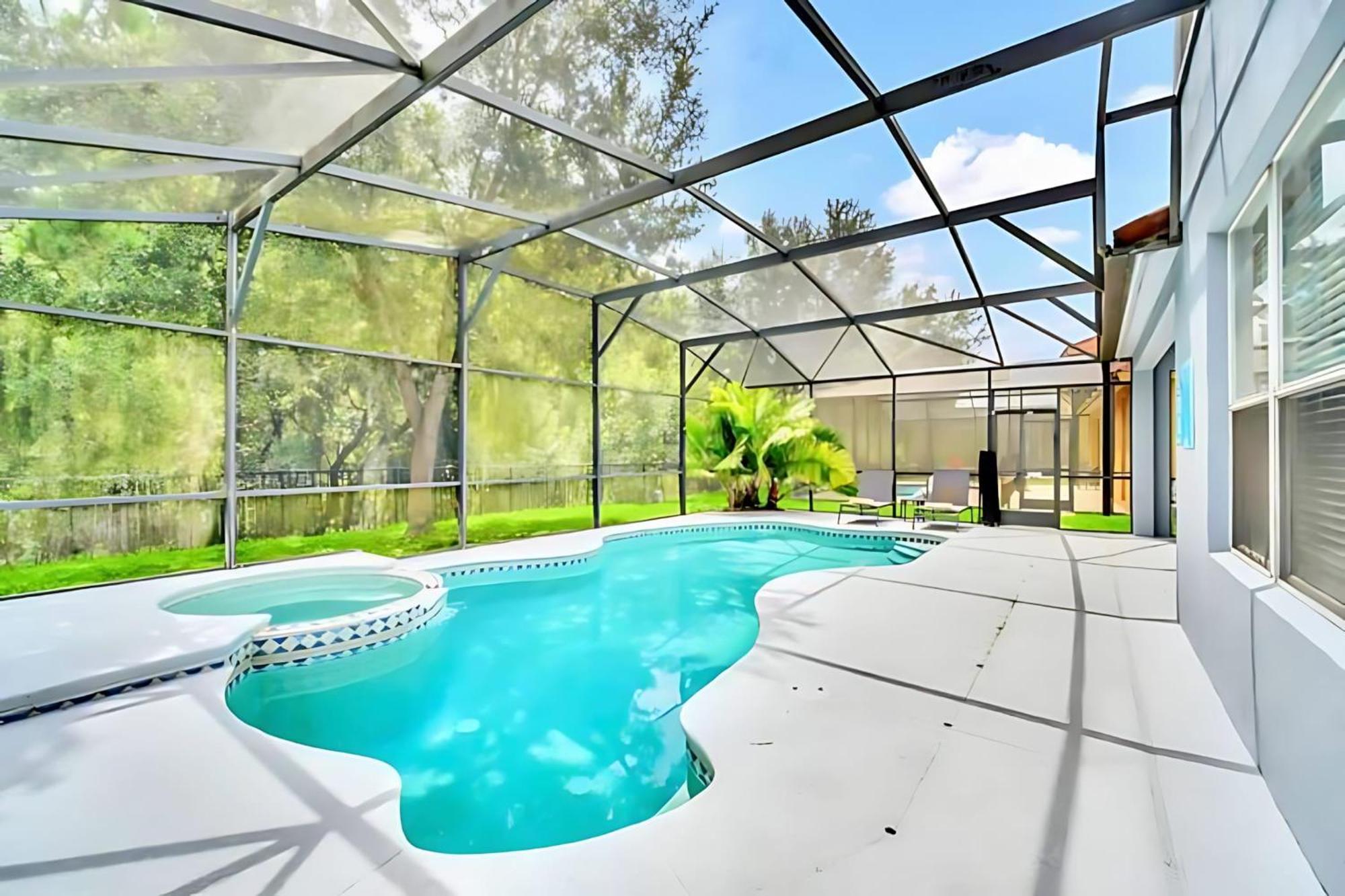 6Br Resort Home Near Disney - With Private Pool Hot Tub And Games Room Киссимми Экстерьер фото