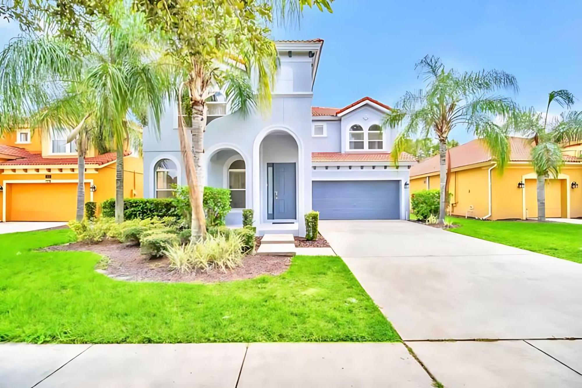 6Br Resort Home Near Disney - With Private Pool Hot Tub And Games Room Киссимми Экстерьер фото